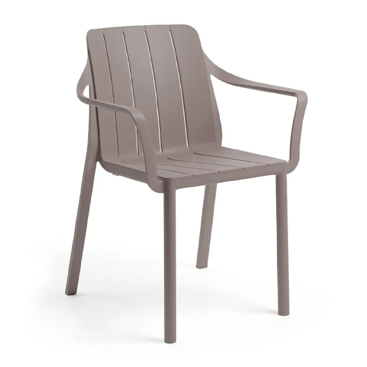 Slatted Outdoor Monobloc Armchair | Nardi Tiberina | OROA.com