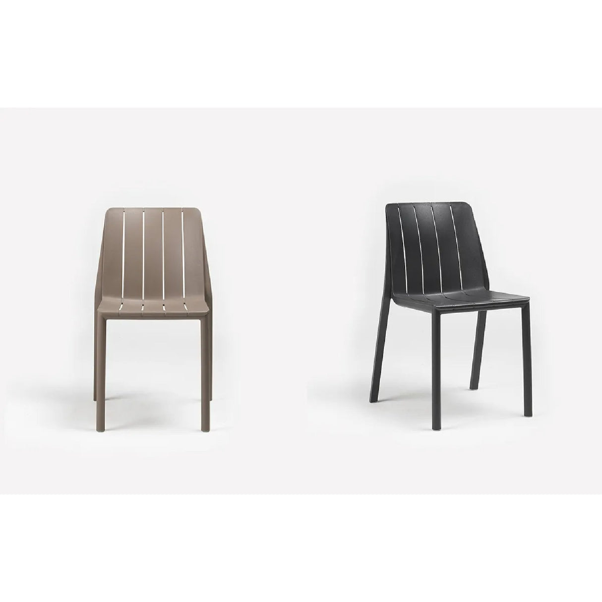 Slatted Outdoor Monobloc Chair | Nardi Tiberina | OROA.com