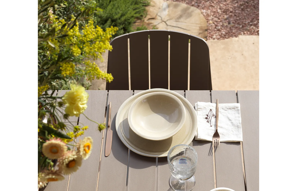 Slatted Outdoor Monobloc Chair | Nardi Tiberina | OROA.com