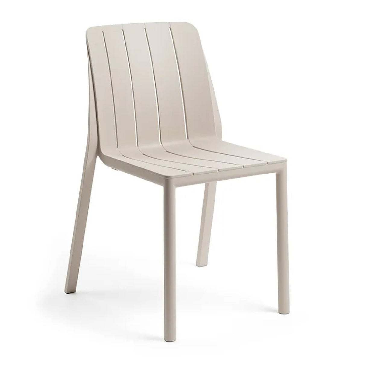 Slatted Outdoor Monobloc Chair | Nardi Tiberina | OROA.com