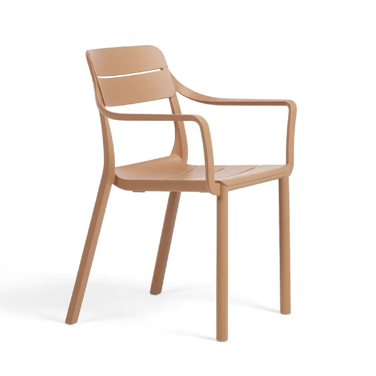 Fiberglass Outdoor Monobloc Dining Armchair – Cassia – outdoor alternate view 11
