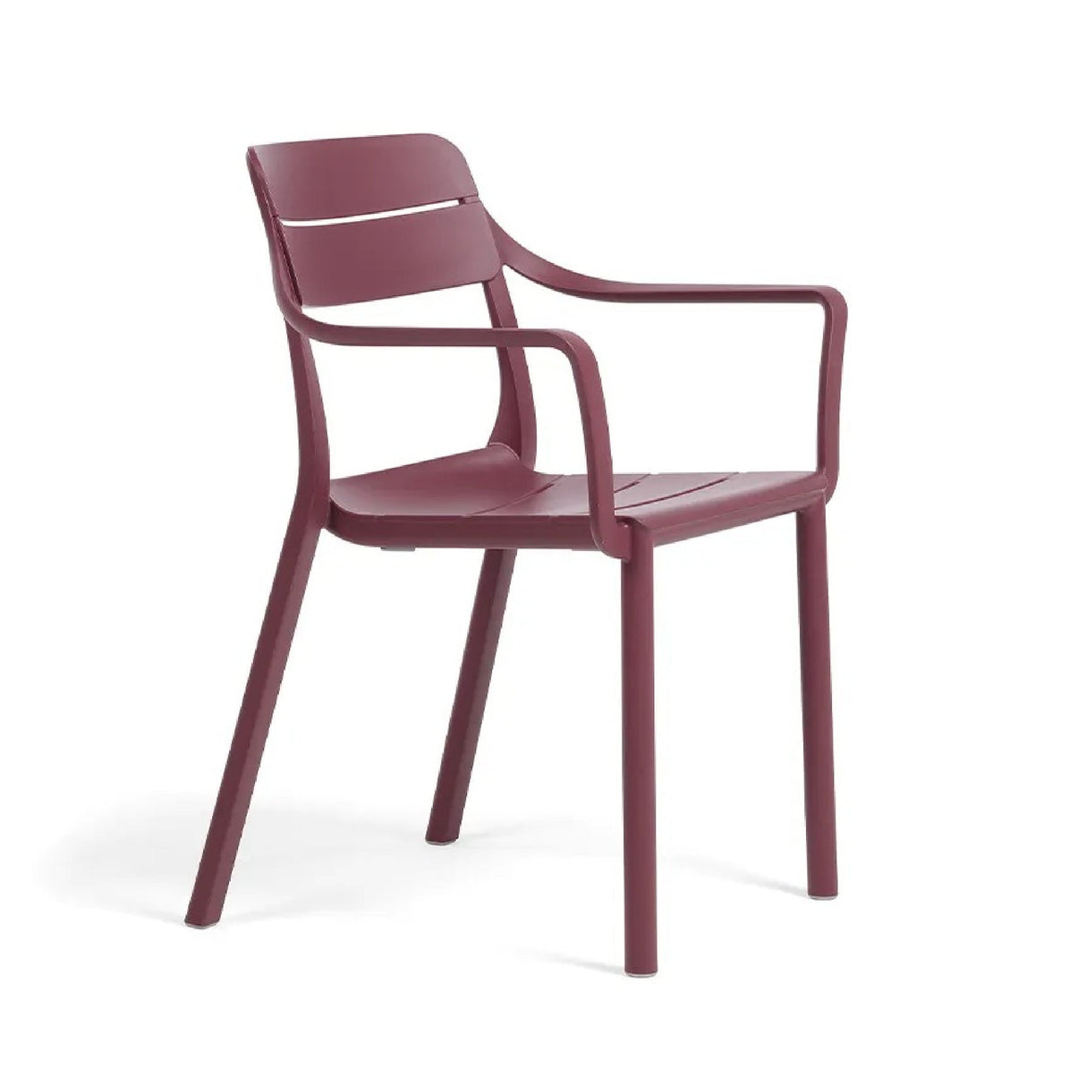 Fiberglass Outdoor Monobloc Dining Armchair – Cassia – outdoor alternate view 7