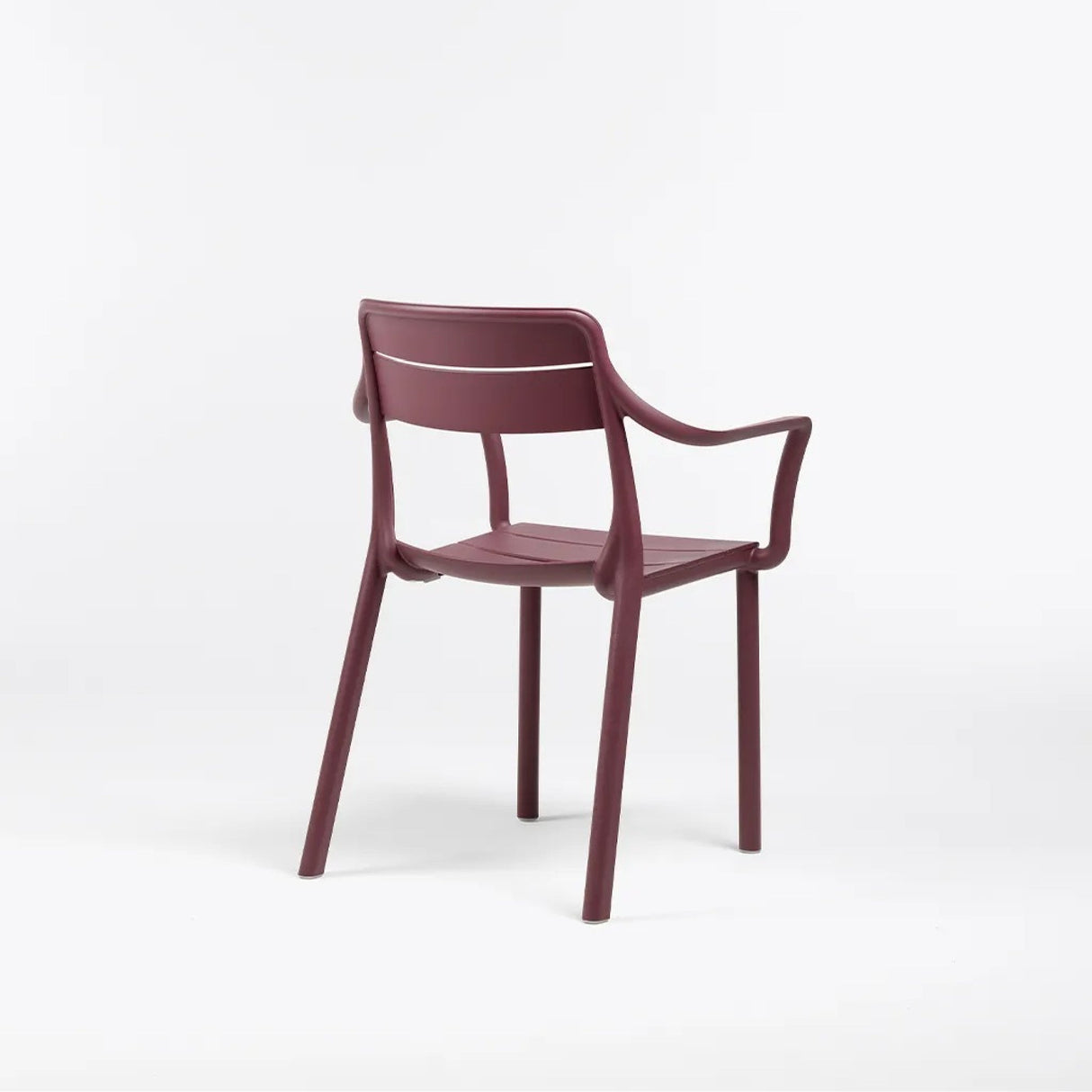 Fiberglass Outdoor Monobloc Dining Armchair – Cassia – outdoor alternate view 13