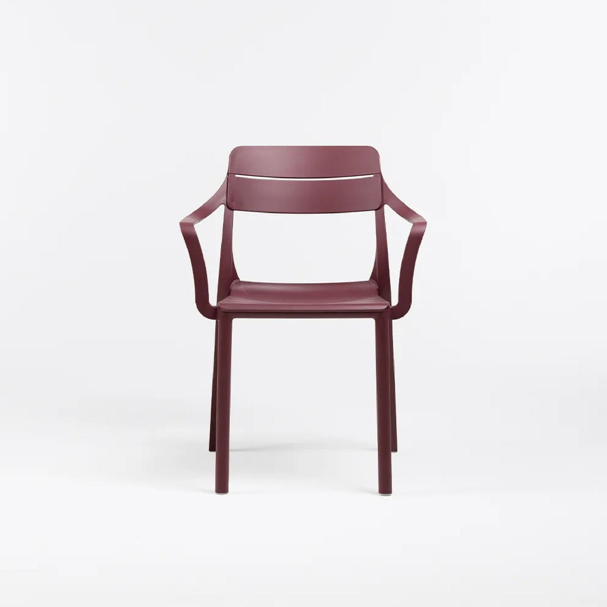 Fiberglass Outdoor Monobloc Dining Armchair – Cassia – outdoor alternate view 14