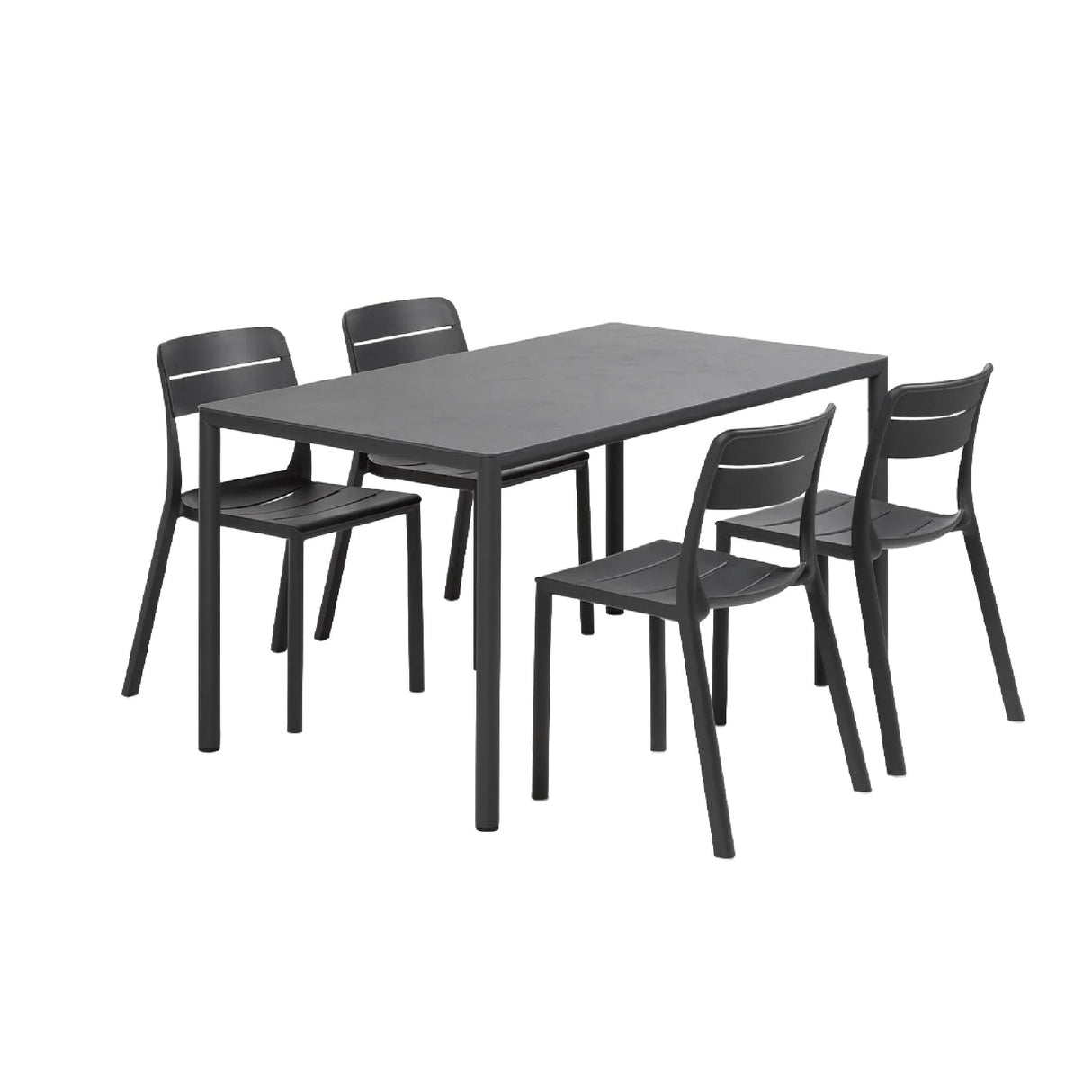 Fiberglass Outdoor Monobloc Dining Chair – Cassia Bistrot – outdoor alternate view 19