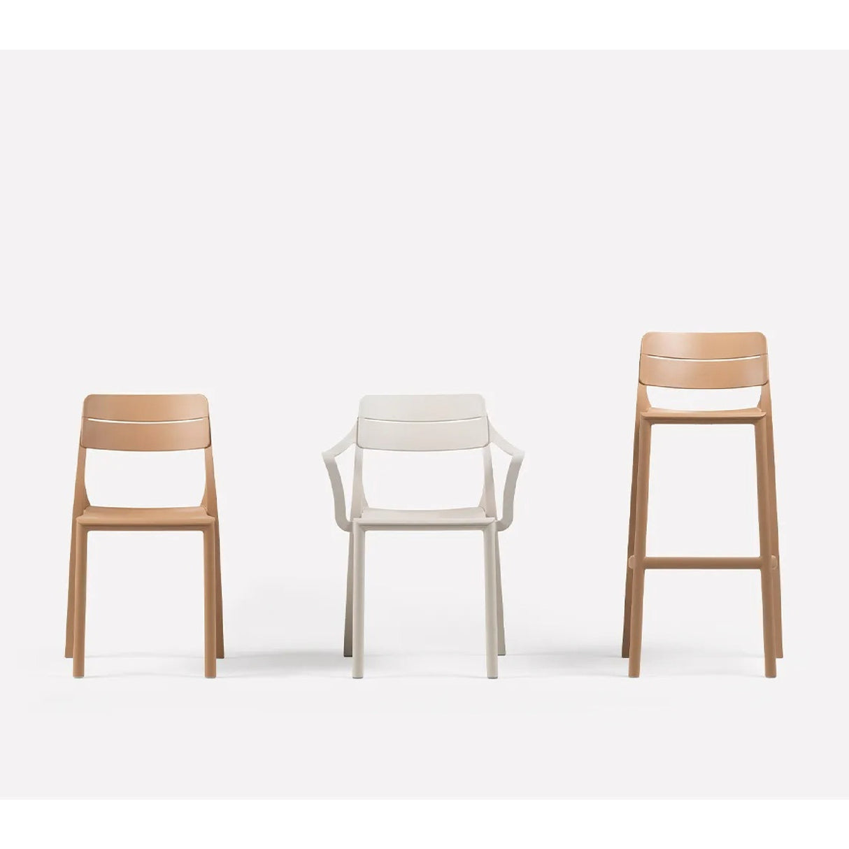 Fiberglass Outdoor Monobloc Dining Chair – Cassia Bistrot – outdoor alternate view 17