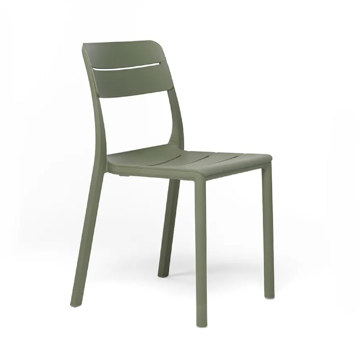 Regenerated Fiberglass Outdoor Dining Chair – Bistrot – outdoor alternate view 5