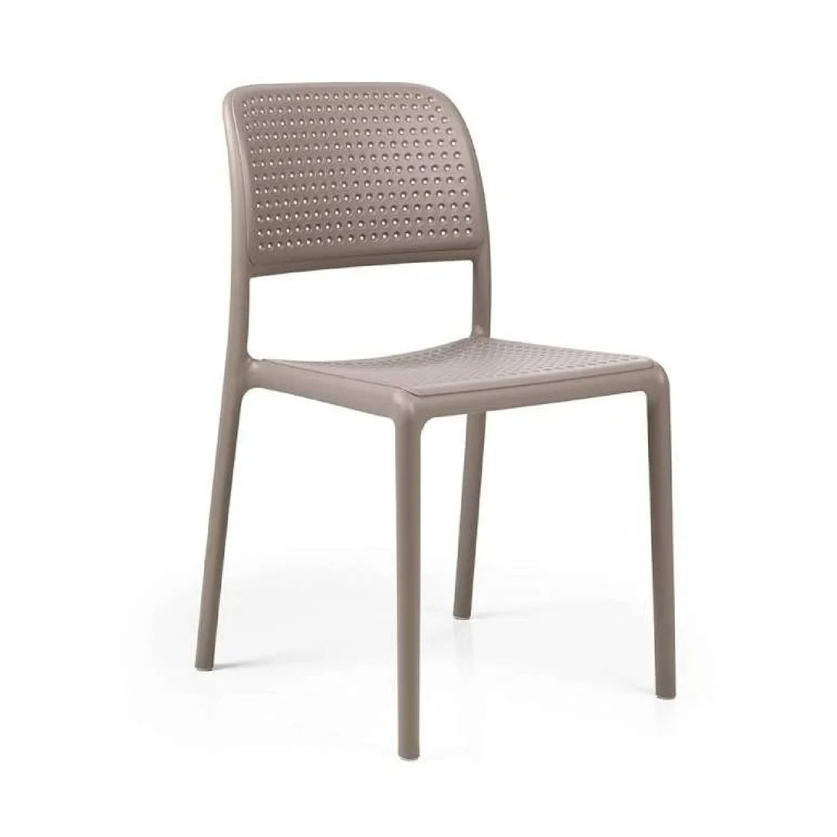 Perforated Fiberglass Outdoor Dining Chair – Bora – outdoor alternate view 6