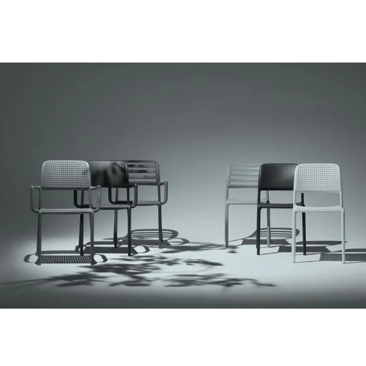 Perforated Fiberglass Outdoor Chair | Oroa.com