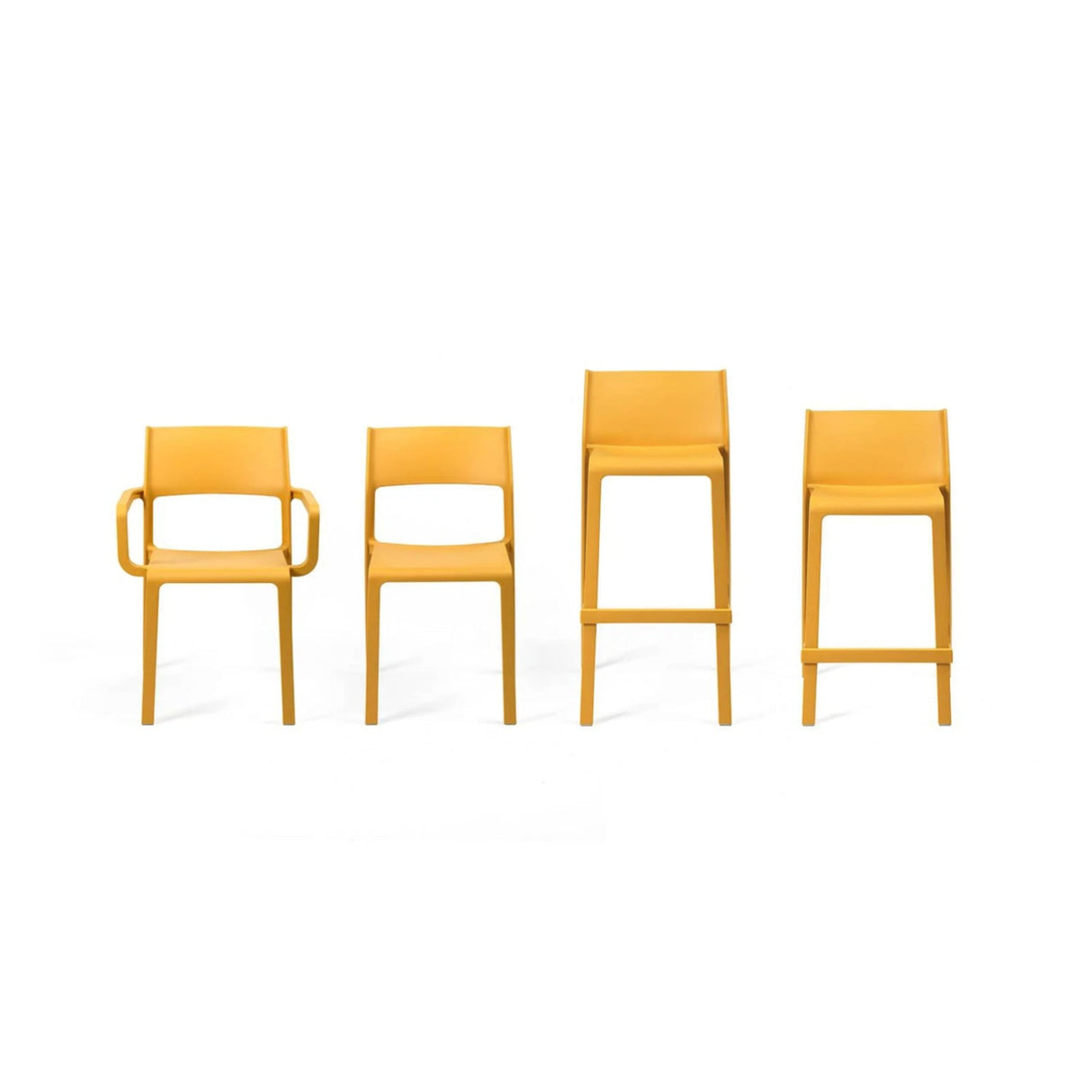 Open-back Outdoor Dining Armchair – Trill – outdoor alternate view 27