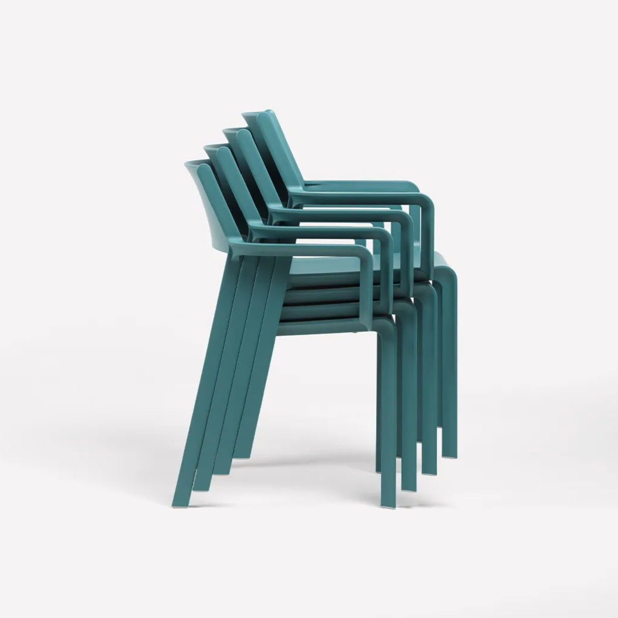Open-back Outdoor Dining Armchair – Trill – outdoor alternate view 18