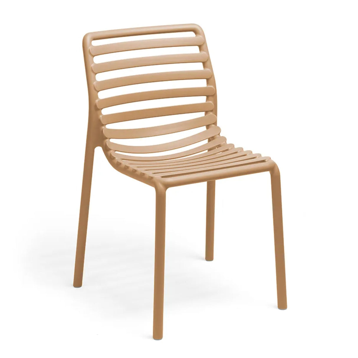 Slatted Outdoor Monobloc Dining Chair – Doga – outdoor alternate view 15
