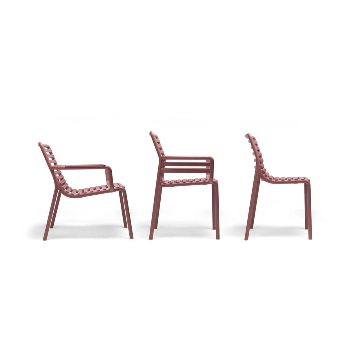 Slatted Outdoor Monobloc Dining Chair – Doga – outdoor alternate view 23