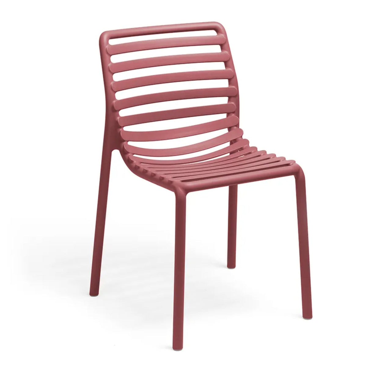 Slatted Outdoor Monobloc Dining Chair – Doga – outdoor alternate view 11