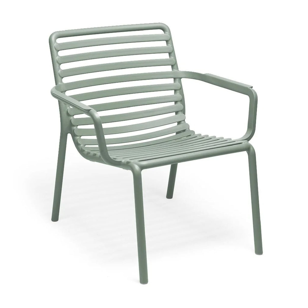 Slatted Stackable Outdoor Lounge Chair – Doga – outdoor alternate view 5