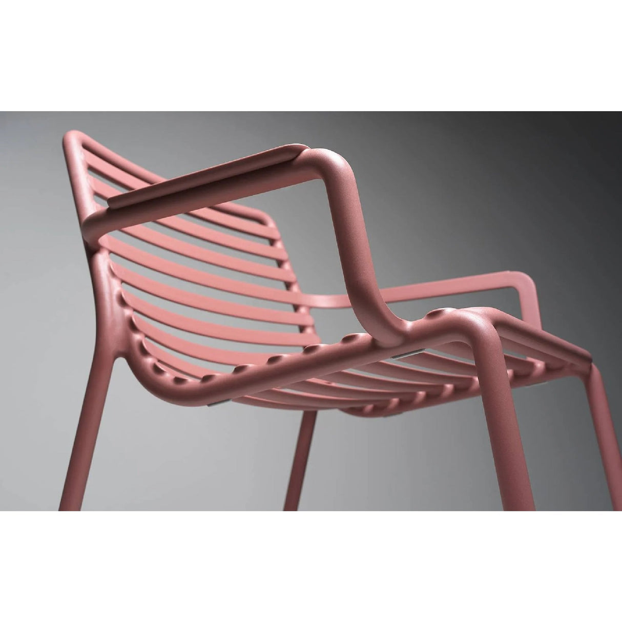 Slatted Stackable Outdoor Lounge Chair – Doga – outdoor alternate view 19