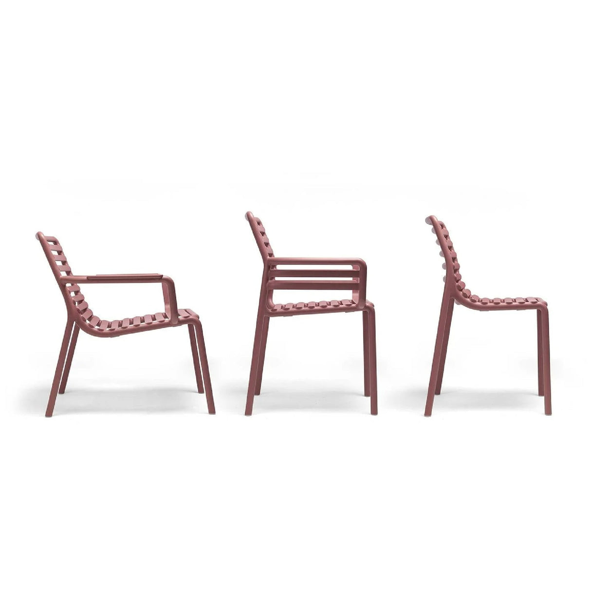Slatted Stackable Outdoor Lounge Chair – Doga – outdoor alternate view 22