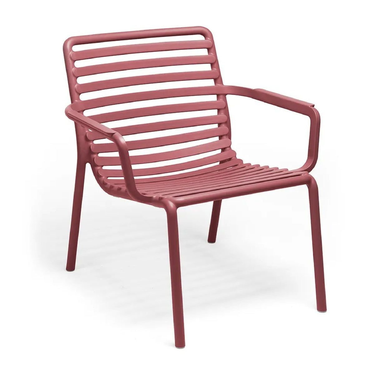 Slatted Stackable Outdoor Lounge Chair – Doga – outdoor alternate view 11