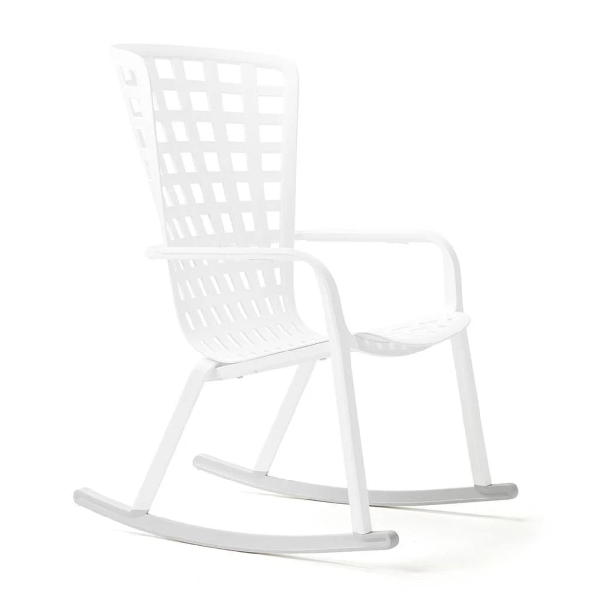 Square Perforated Reclining Outdoor Armchair – Folio – outdoor alternate view 21