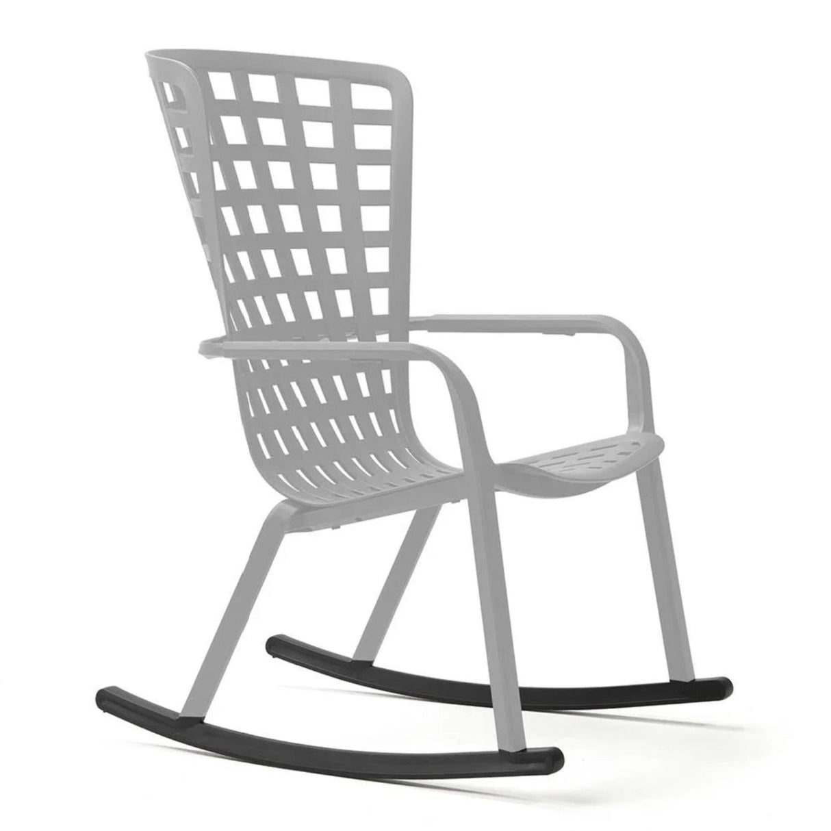 Square Perforated Reclining Outdoor Armchair – Folio – outdoor alternate view 23