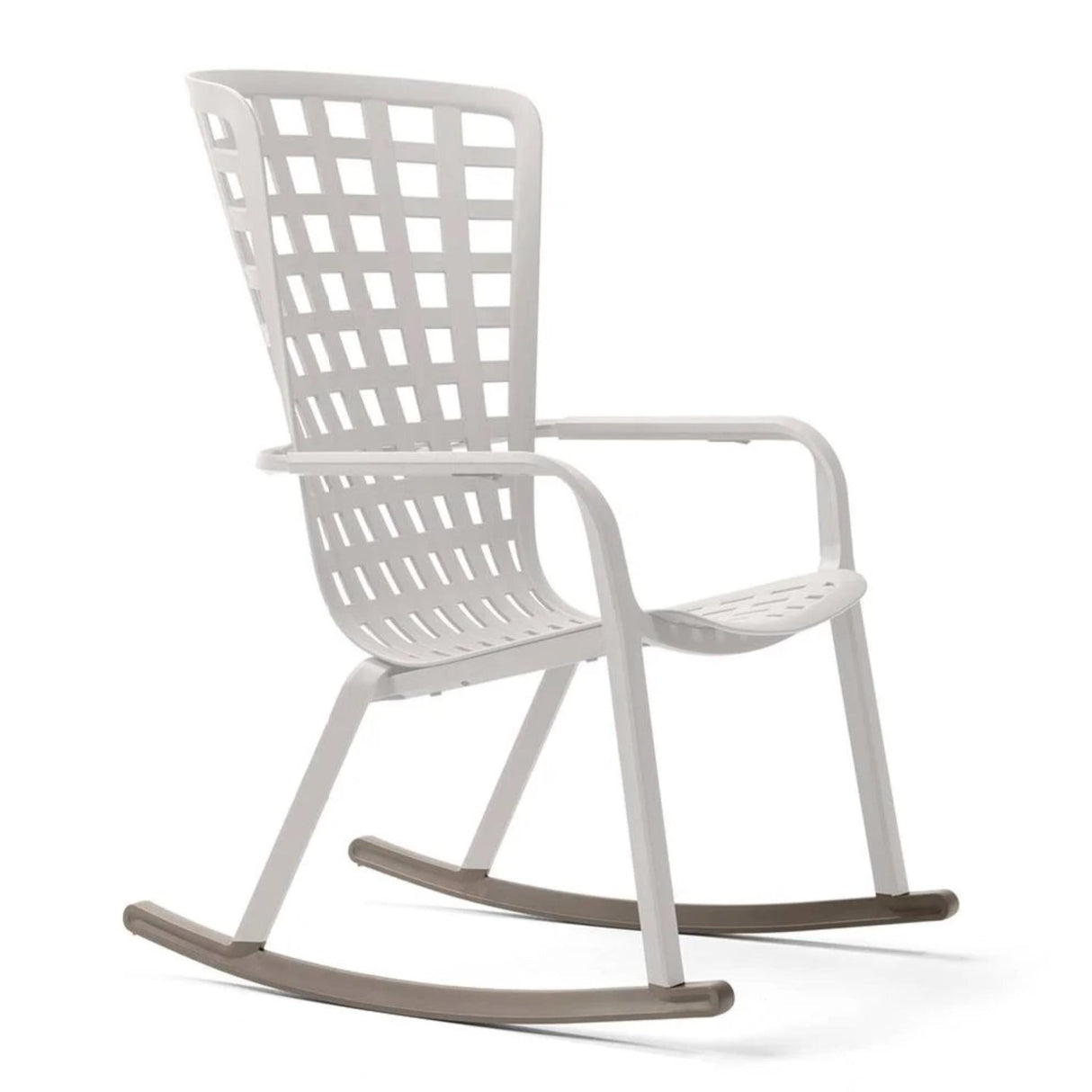 Square Perforated Reclining Outdoor Armchair – Folio – outdoor alternate view 25