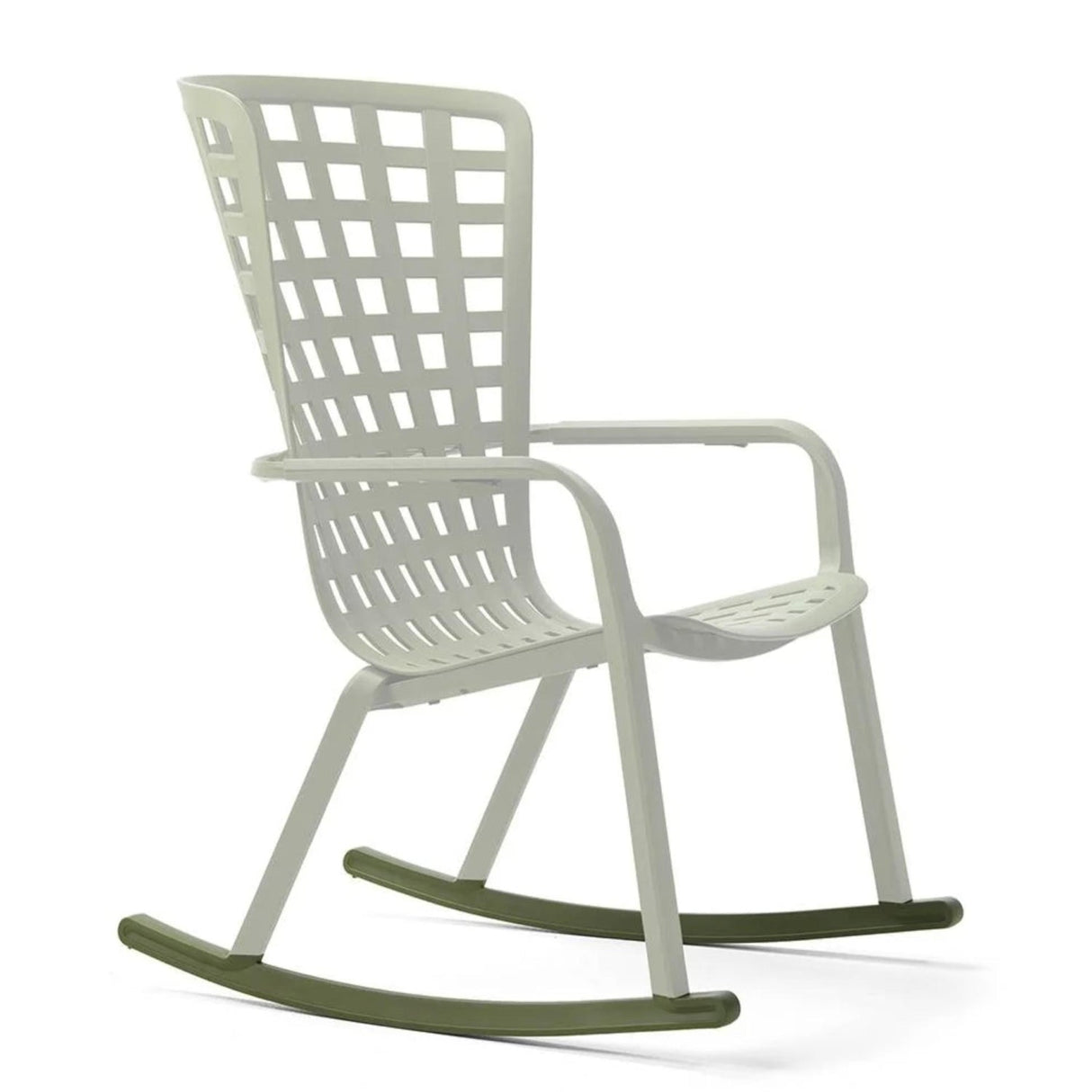 Square Perforated Reclining Outdoor Armchair – Folio – outdoor alternate view 27