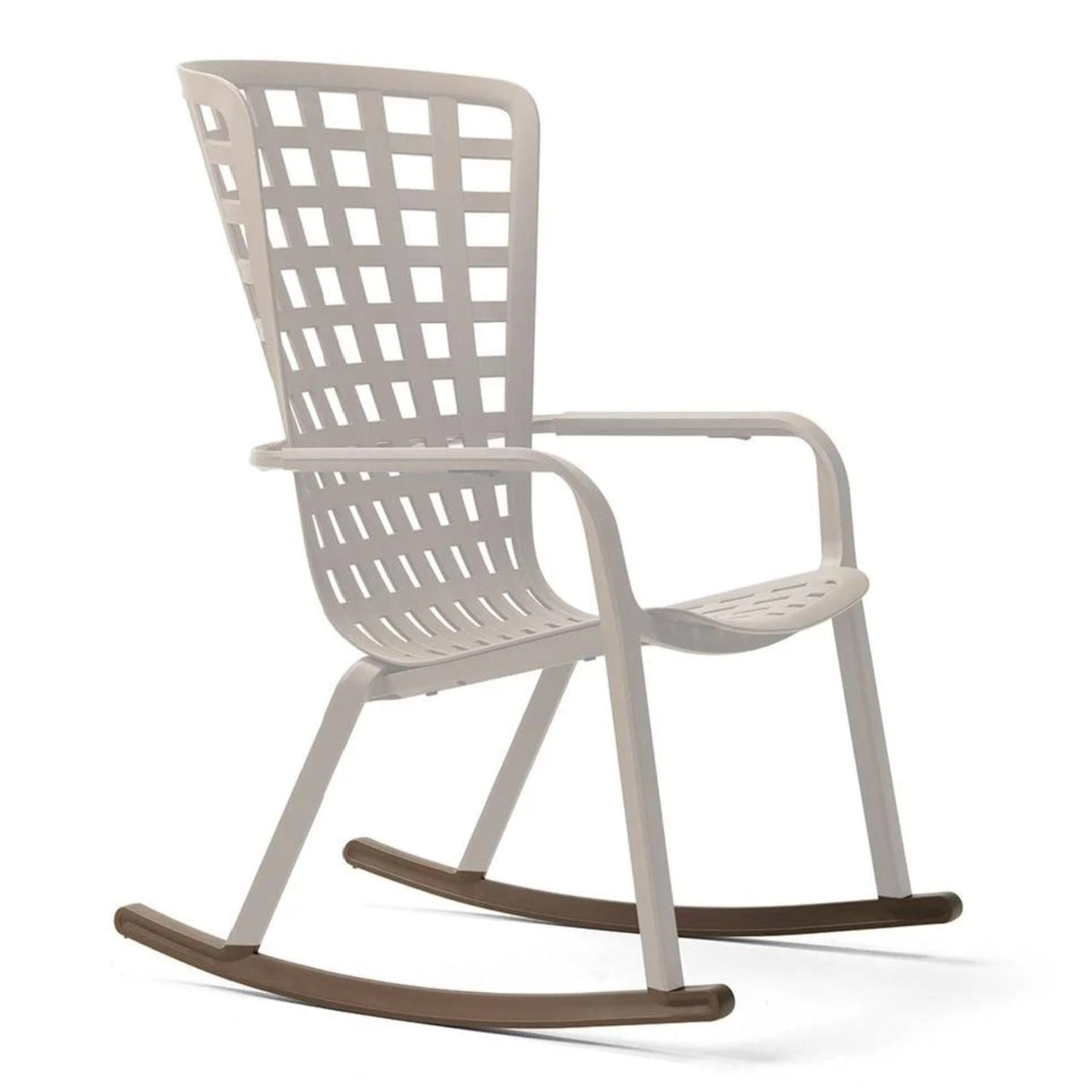 Square Perforated Reclining Outdoor Armchair – Folio – outdoor alternate view 29