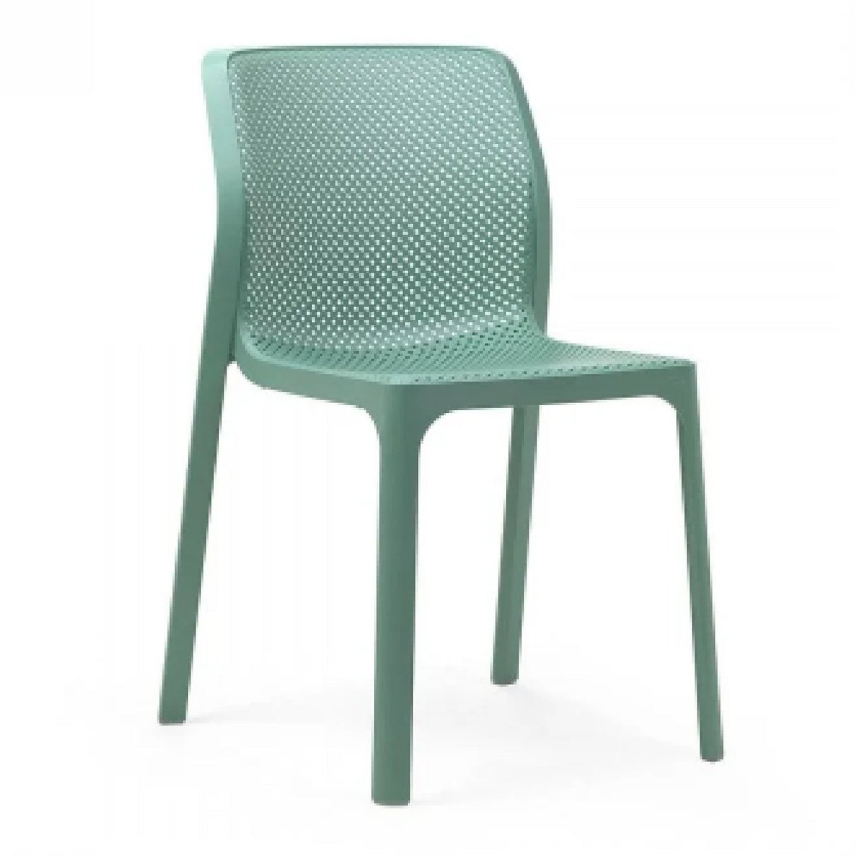 Perforated Monobloc Outdoor Dining Chair – Bit – outdoor alternate view 5
