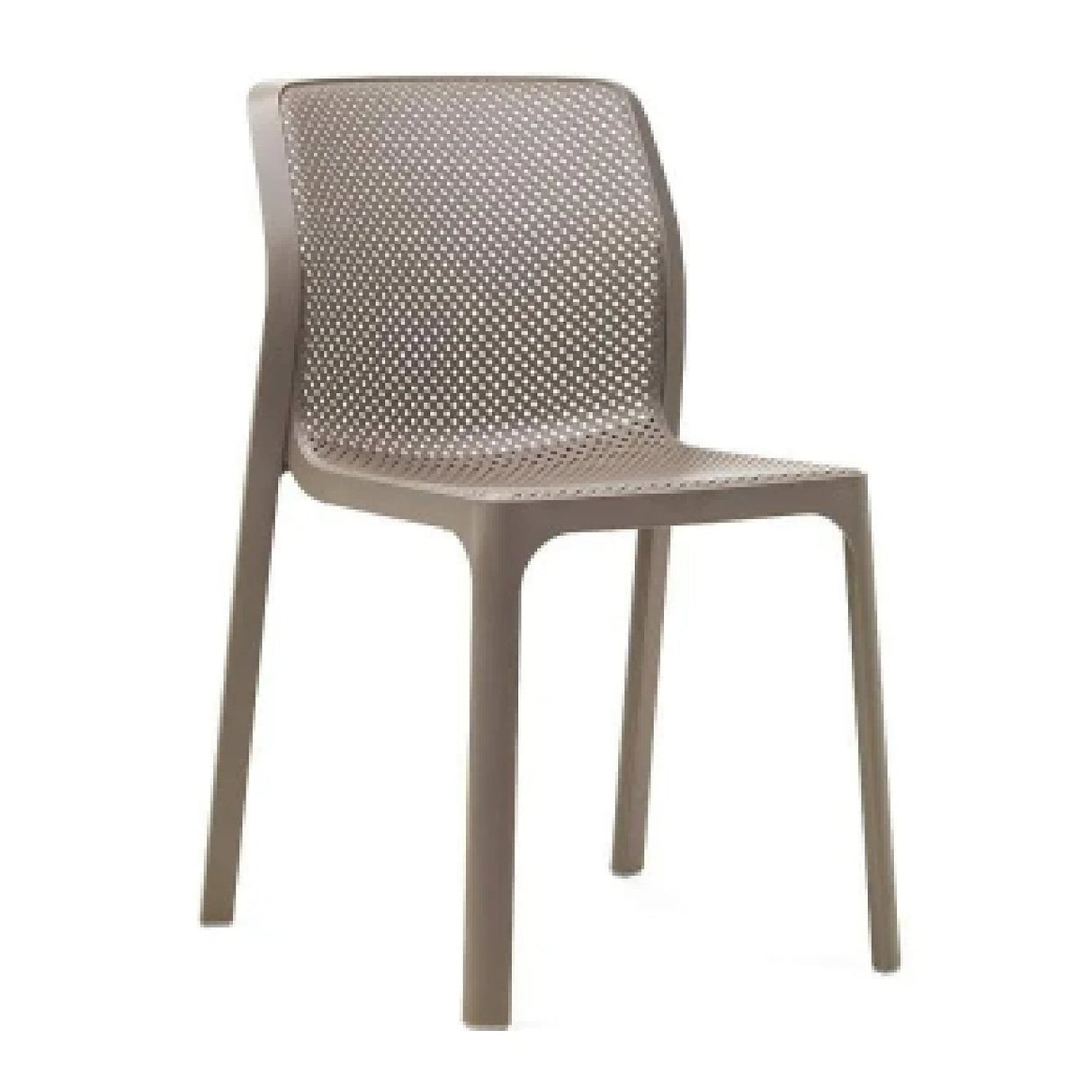 Perforated Monobloc Outdoor Dining Chair – Bit – outdoor alternate view 7
