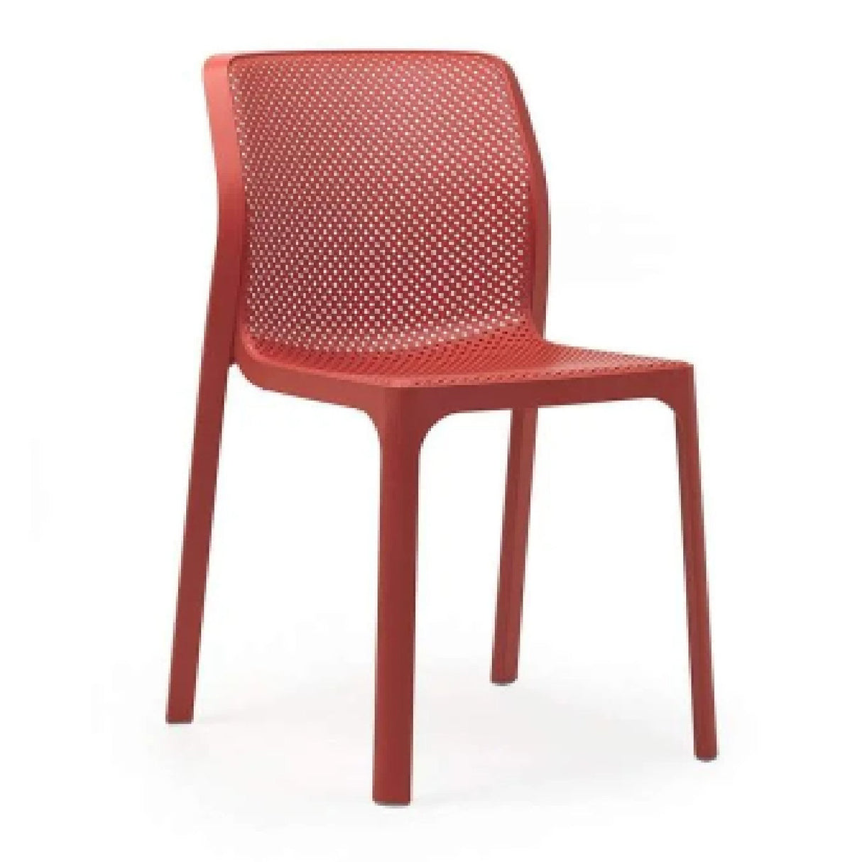 Perforated Monobloc Outdoor Dining Chair – Bit – outdoor alternate view 11