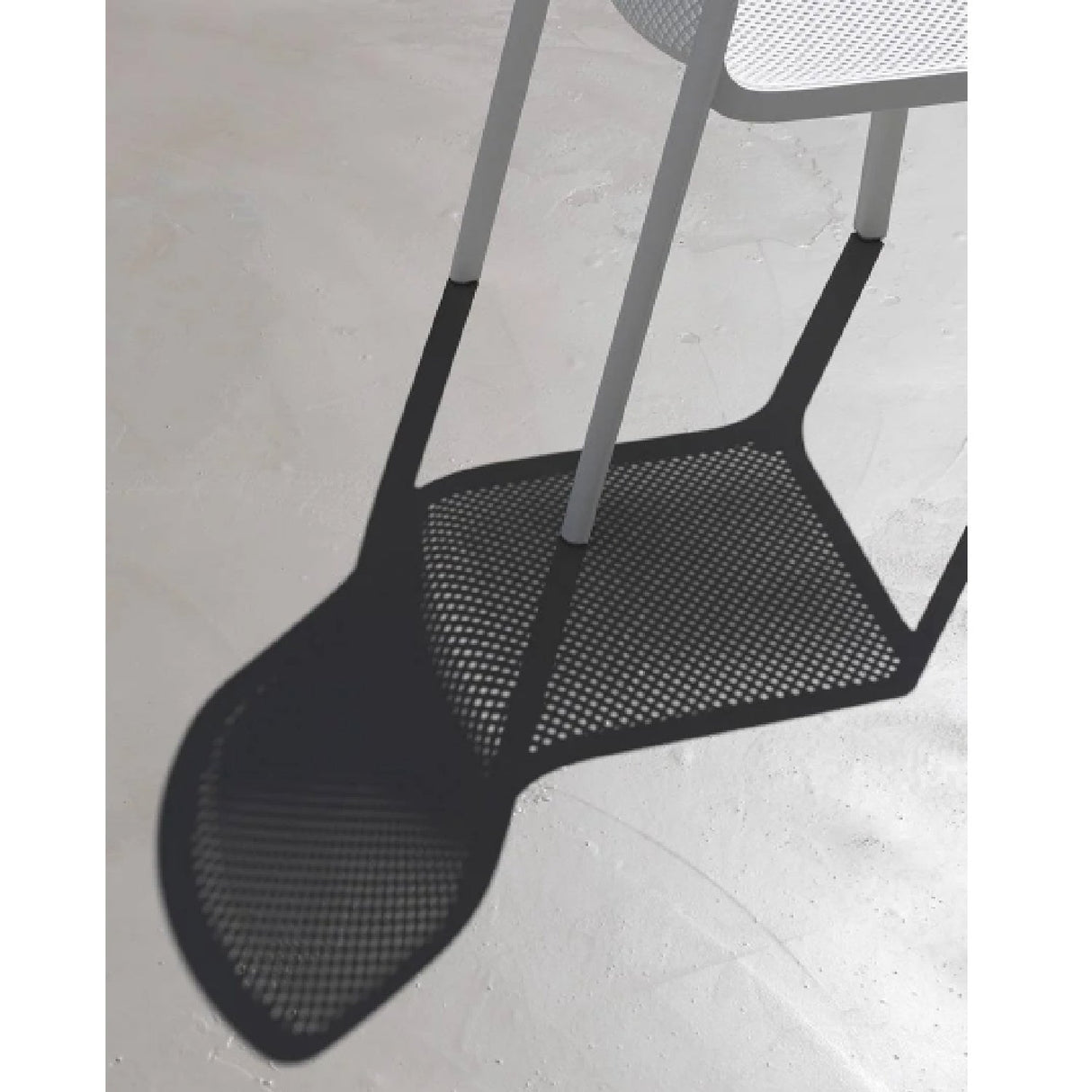 Perforated Monobloc Outdoor Dining Chair – Bit – outdoor alternate view 15
