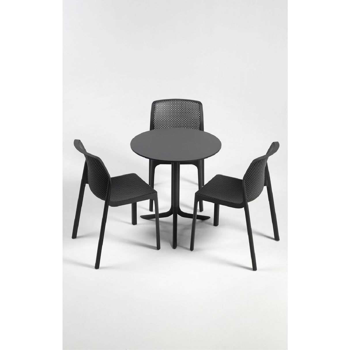Perforated Monobloc Outdoor Dining Chair – Bit – outdoor alternate view 18