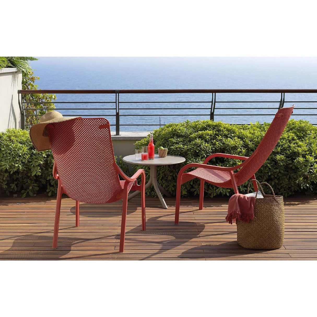 Perforated Outdoor Lounge Chair – Net Lounge – outdoor alternate view 32