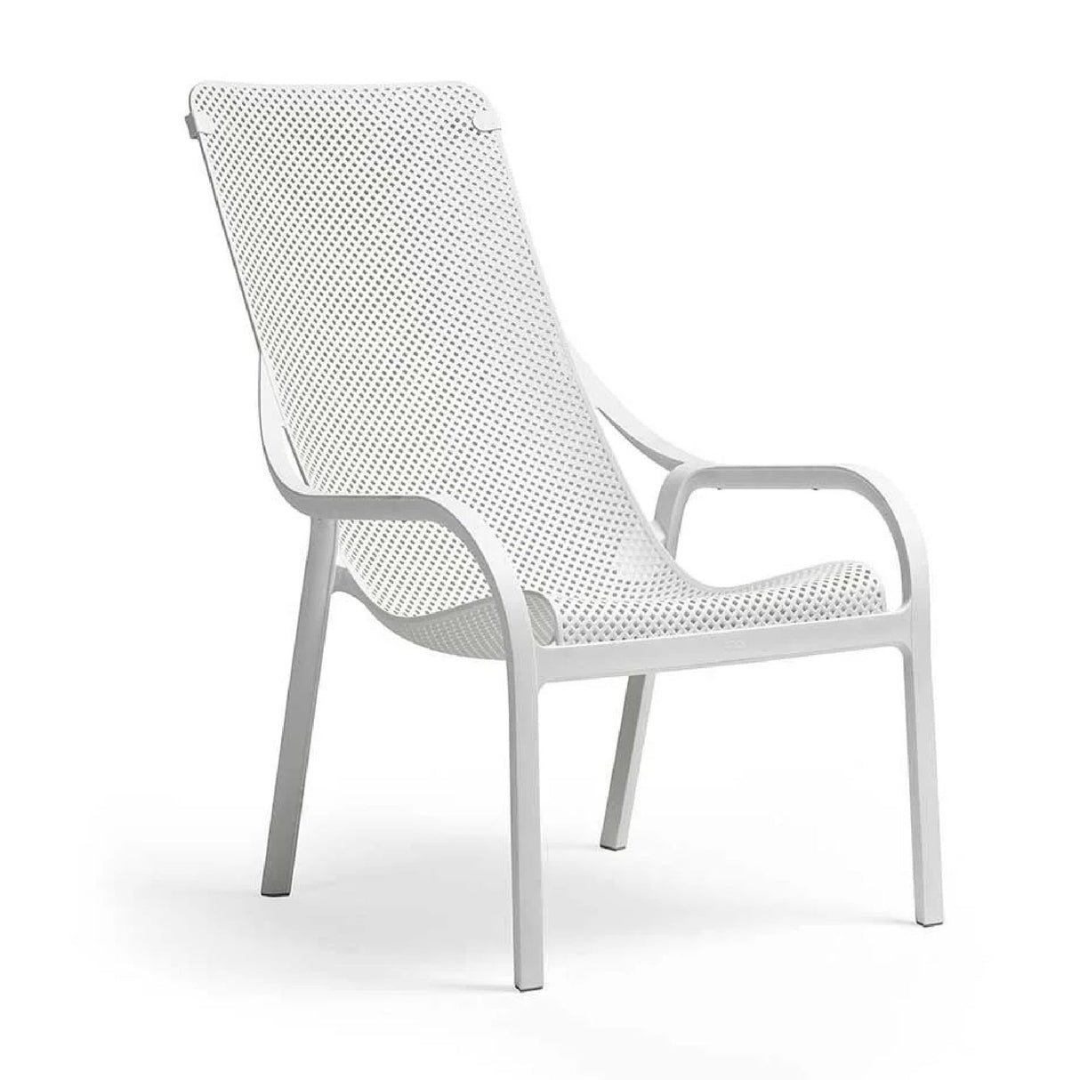 Perforated Outdoor Lounge Chair – Net Lounge – outdoor front view