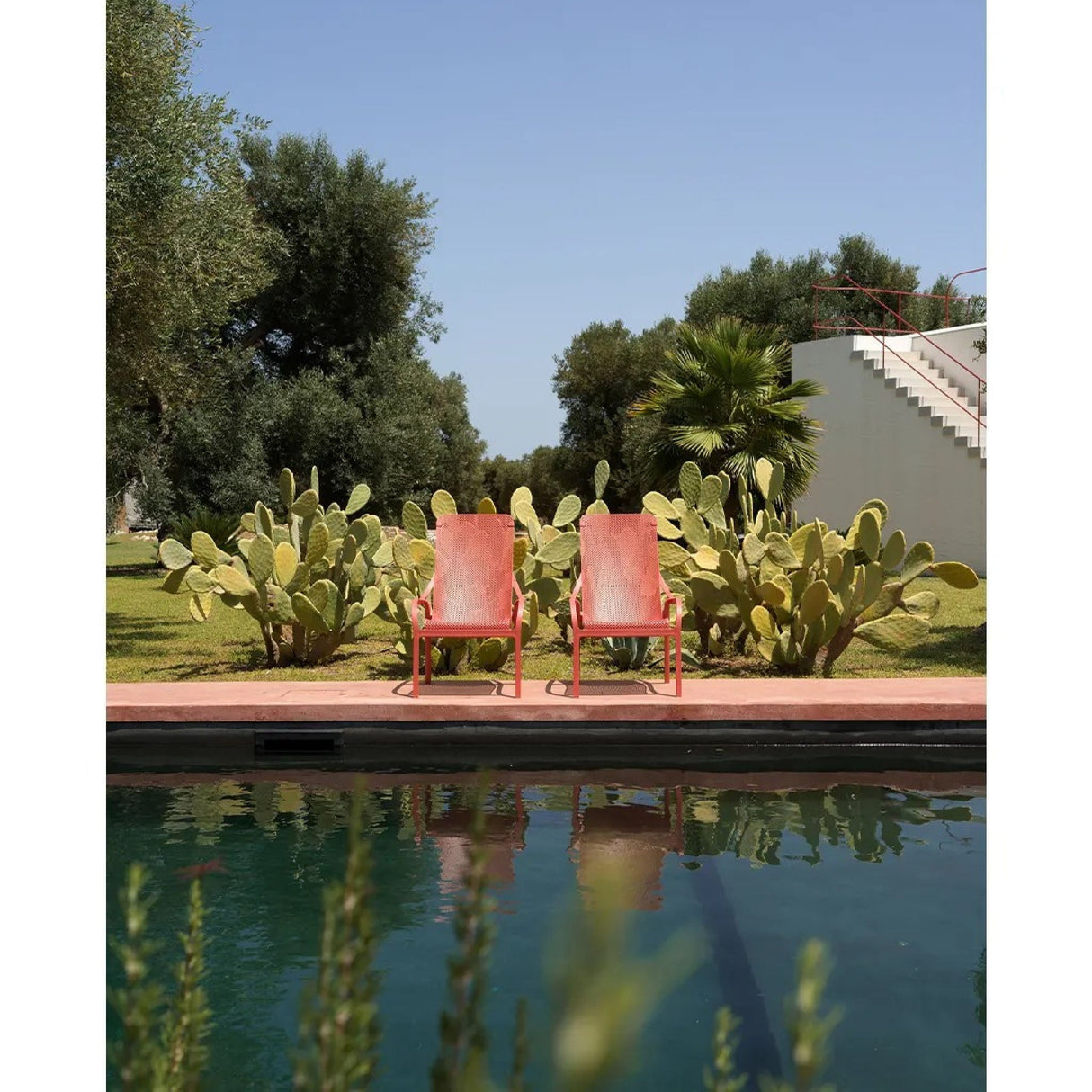 Perforated Outdoor Lounge Chair – Net Lounge – outdoor alternate view 30