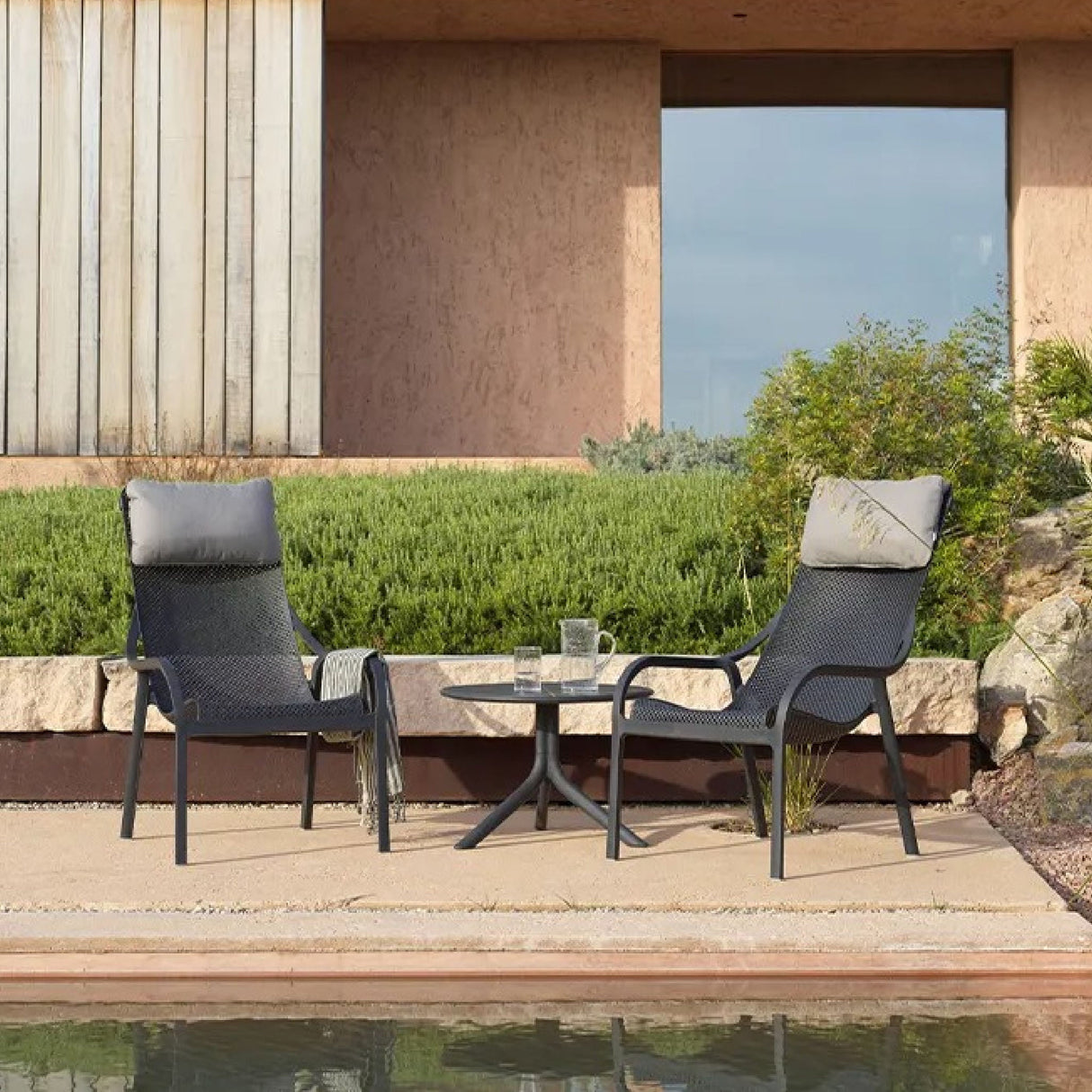 Perforated Outdoor Lounge Chair – Net Lounge – outdoor alternate view 36