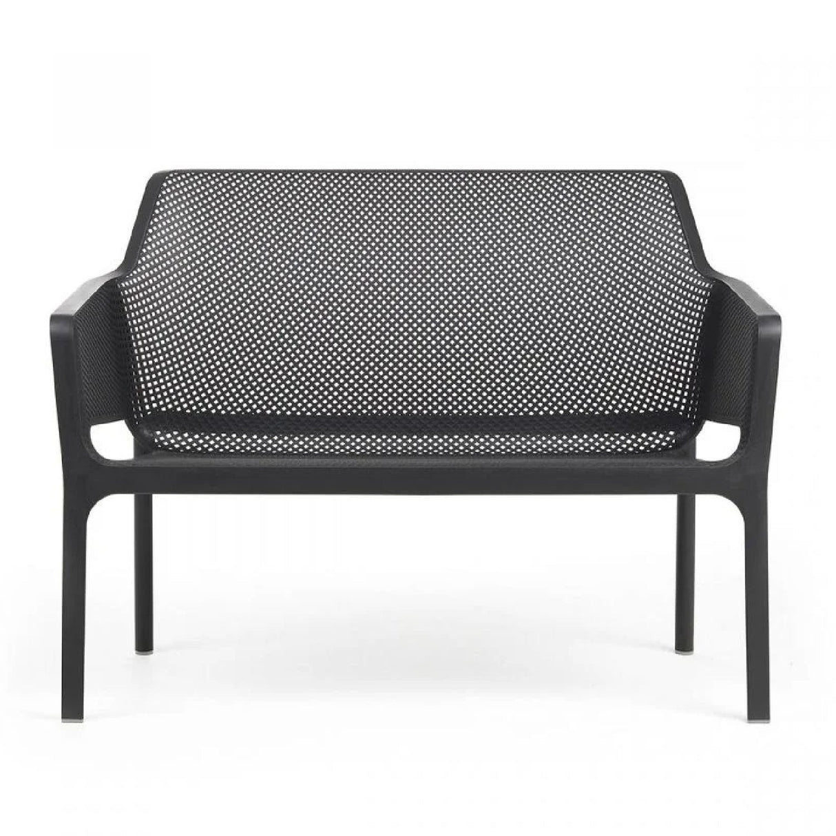 Outdoor Perforated 2-Seater Bench | Nardi Net | OROA.com