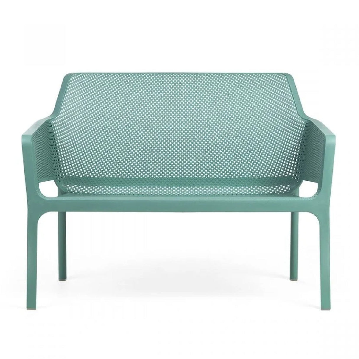 Outdoor Perforated 2-Seater Bench | Nardi Net | OROA.com