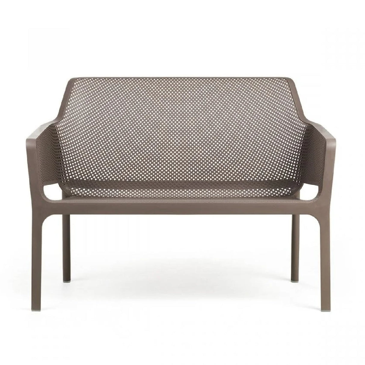 Outdoor Perforated 2-Seater Bench | Nardi Net | OROA.com