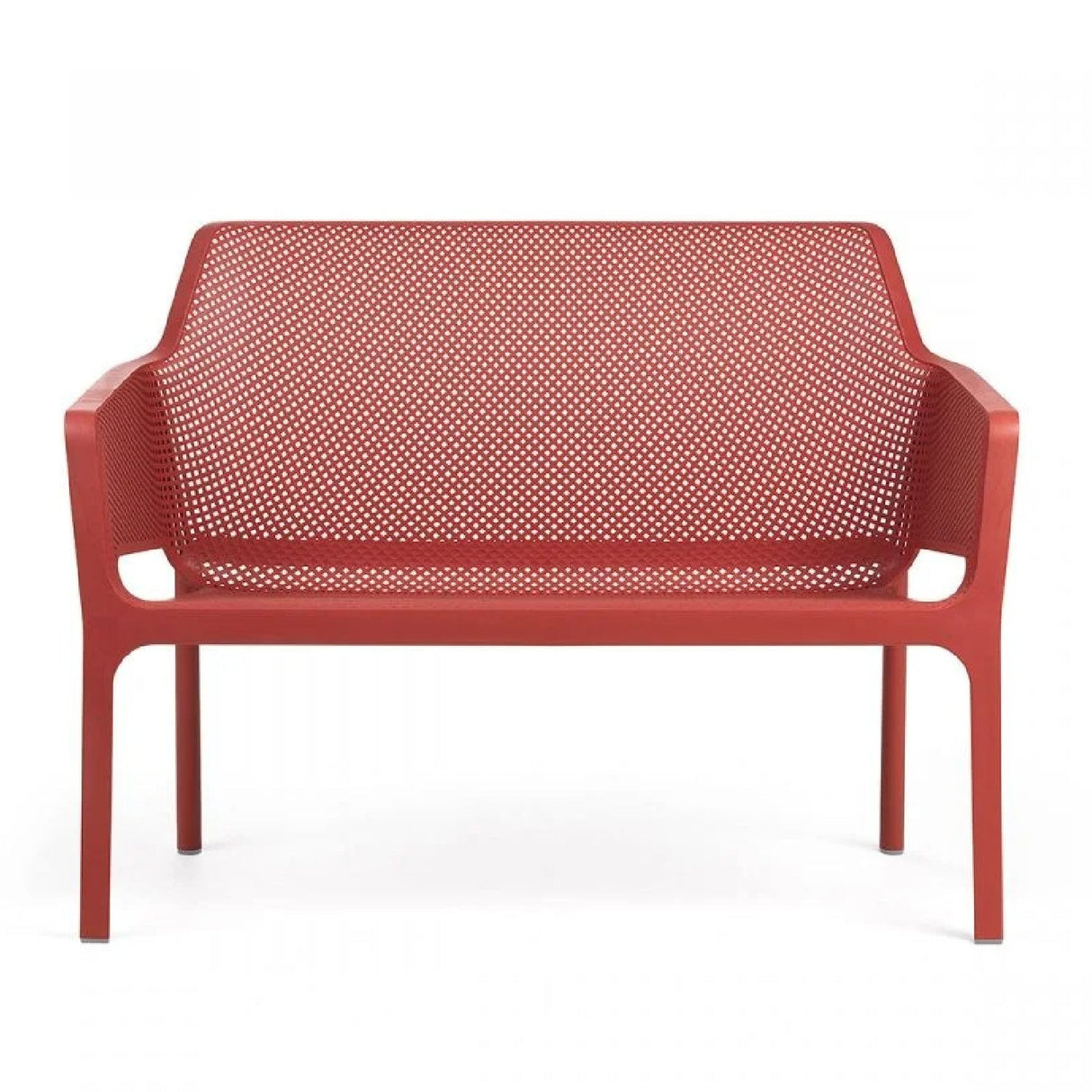 Outdoor Perforated 2-Seater Bench | Nardi Net | OROA.com