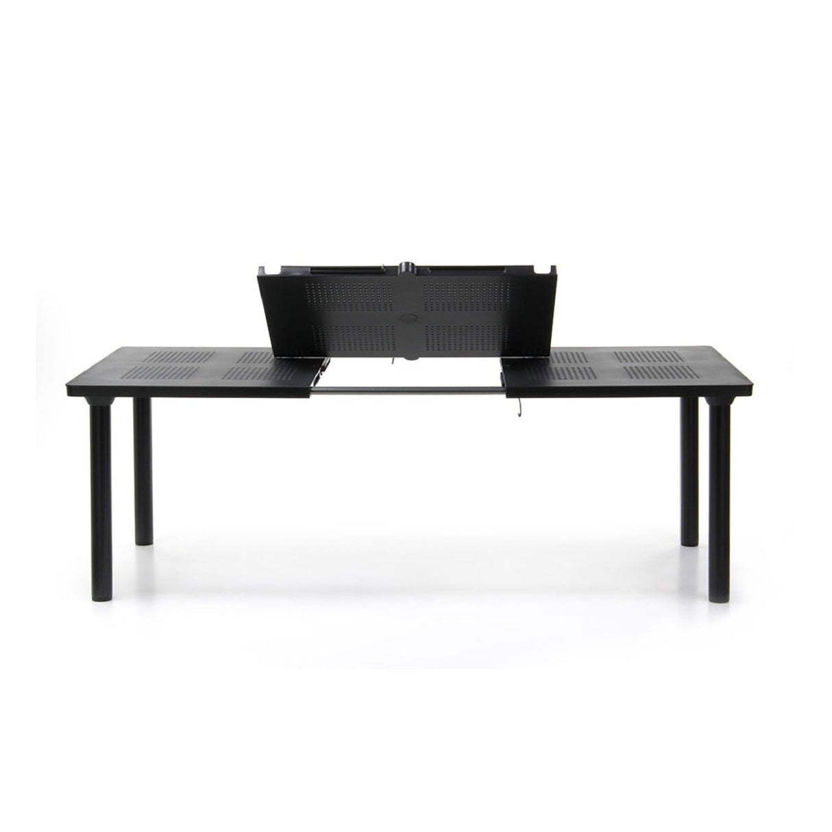 Extendable Outdoor Dining Table with Umbrella Hole – Libeccio – outdoor alternate view 18