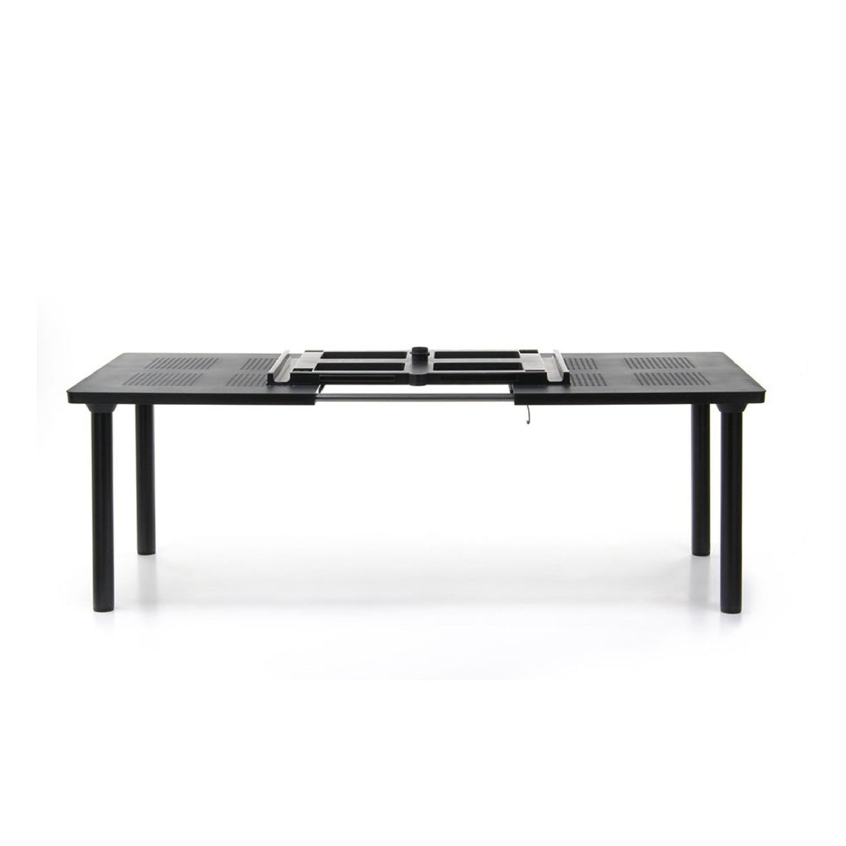 Extendable Outdoor Dining Table with Umbrella Hole – Libeccio – outdoor alternate view 19
