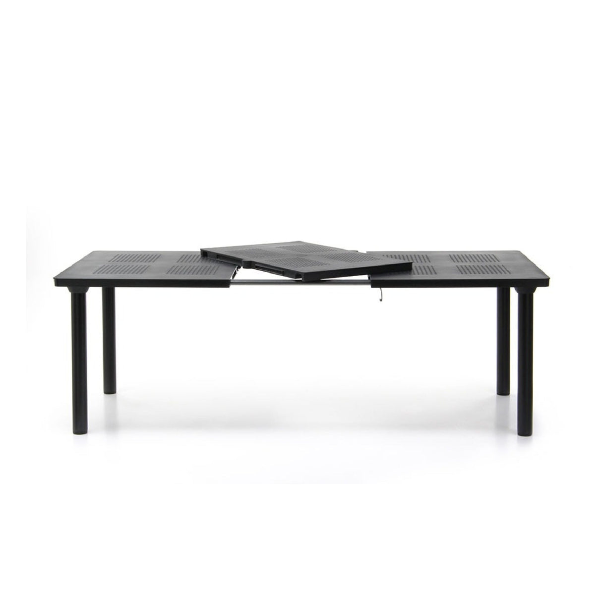 Extendable Outdoor Dining Table with Umbrella Hole – Libeccio – outdoor alternate view 20