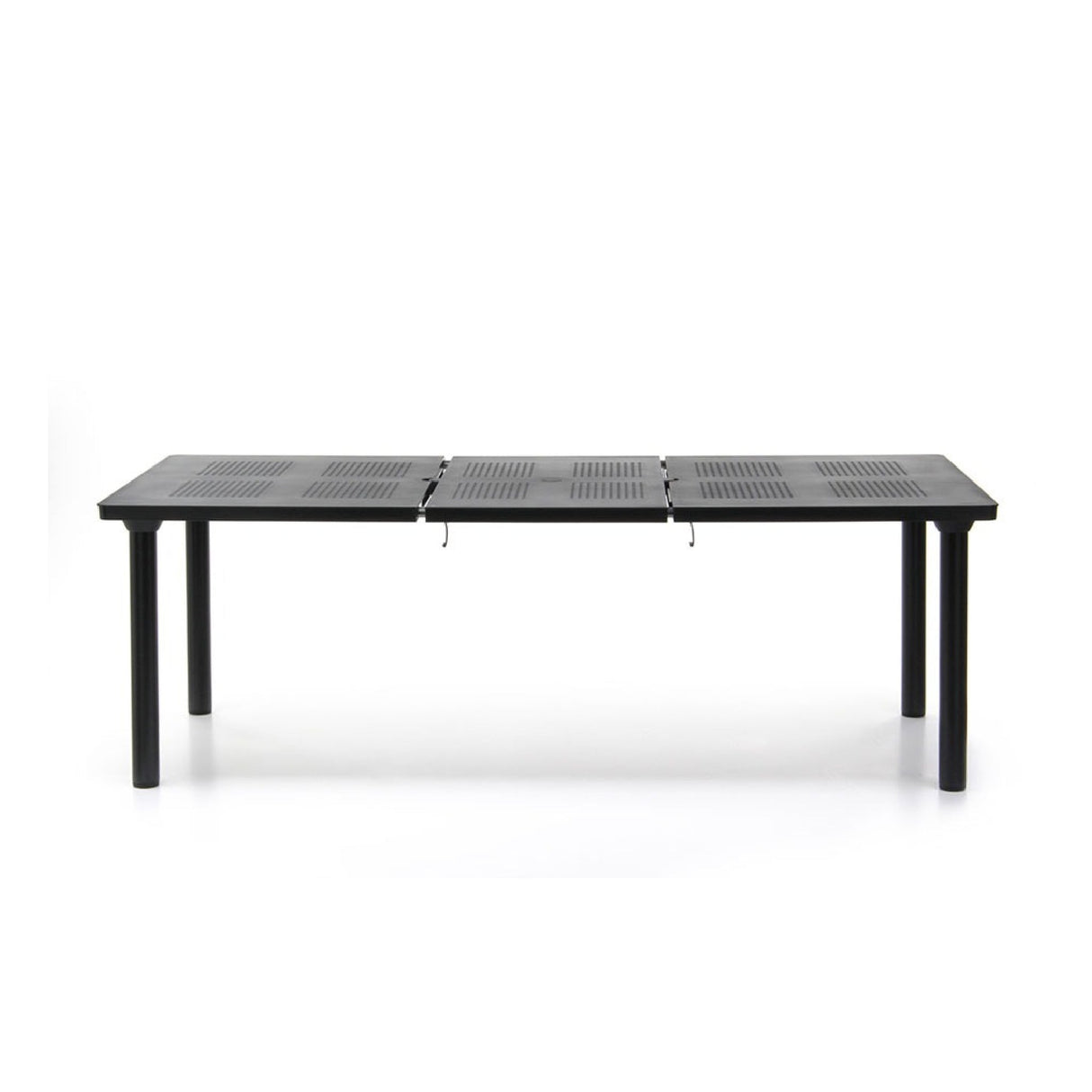 Extendable Outdoor Dining Table with Umbrella Hole – Libeccio – outdoor alternate view 21