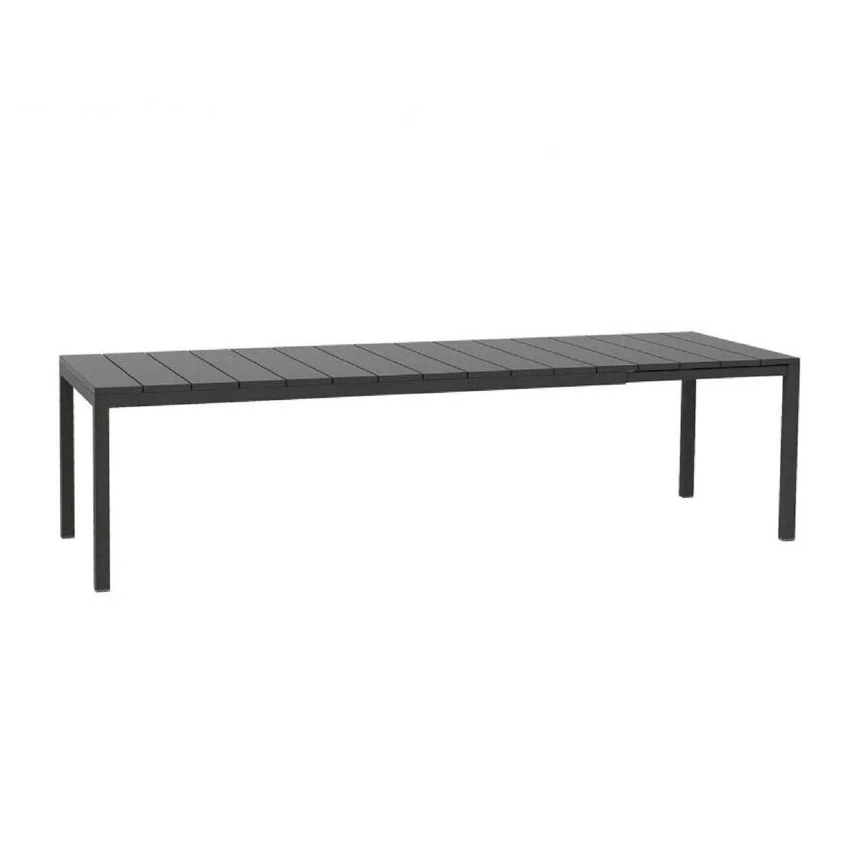 Aluminum Framed Extendible Outdoor Dining Table – Rio – outdoor alternate view 9