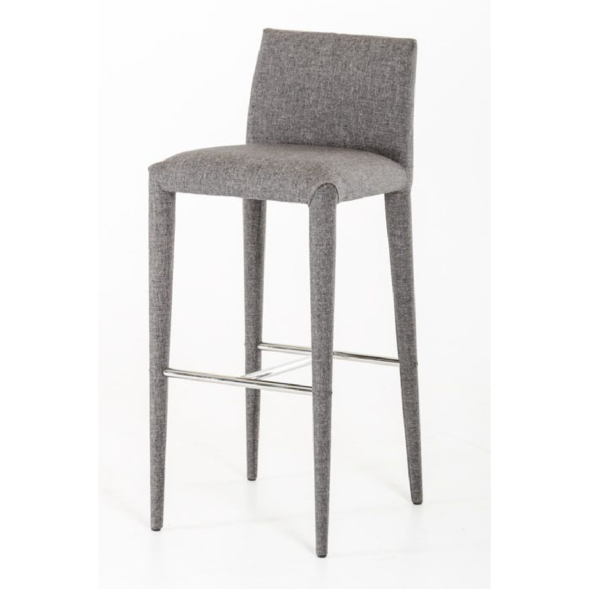 Gray Fabric Bar Stool | OROA Modern Medford