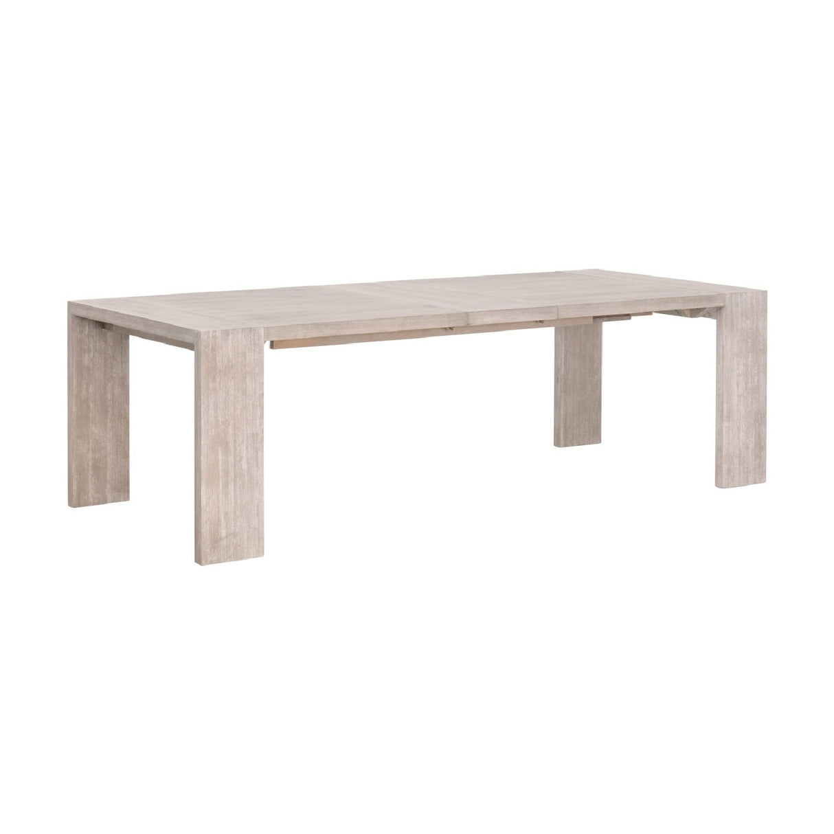 Modern European furniture - Natural Acacia Extendable Dining Table - www.oroa.com