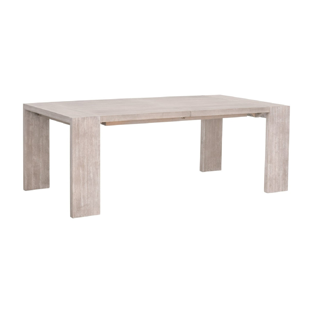 Modern European furniture - Natural Acacia Extendable Dining Table - www.oroa.com