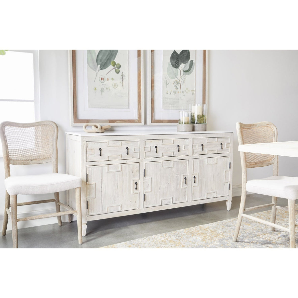 Cane-Back Dining Chair Set (2) | Living Essentials Cela – alternate view 32