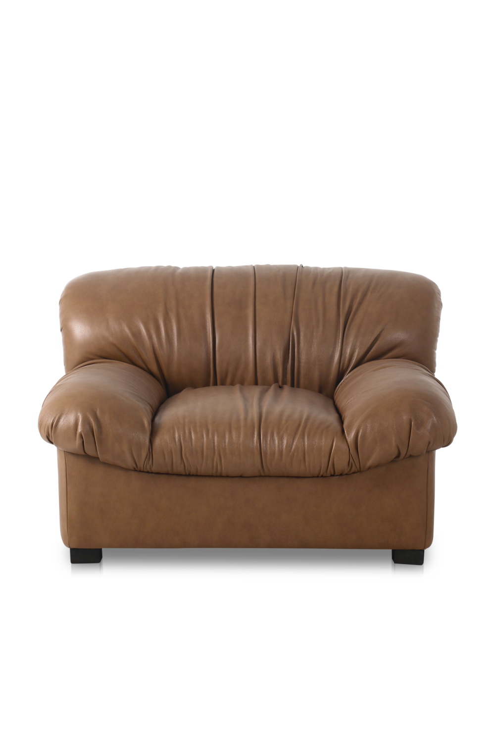 Modern European furniture - Vintage-Inspired Wrinkled Lounge Chair - www.oroa.com